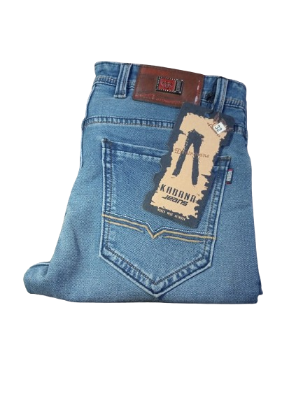 Mens Super blue slim Fit Jeans (28-30size)